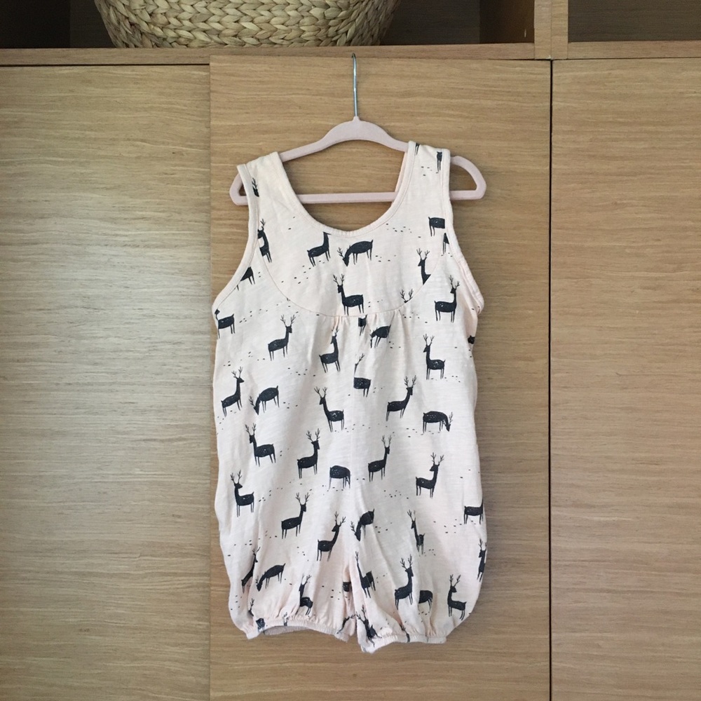 Rylee & Cru Reindeer Romper